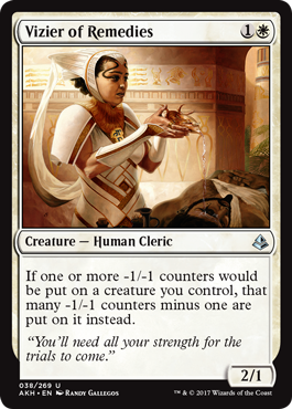 Vizier of Remedies (Amonkhet) Light Play