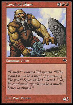 Lowland Giant (Tempest) Medium Play
