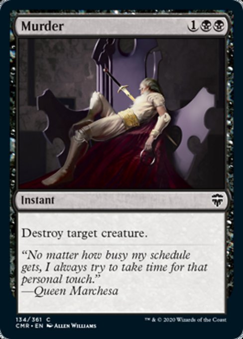 Murder (Commander Legends) Near Mint Foil