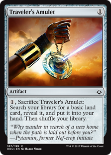 Traveler's Amulet (Hour of Devastation) Light Play