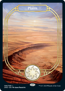 Plains (Full Art 88) (Unsanctioned) Light Play Foil