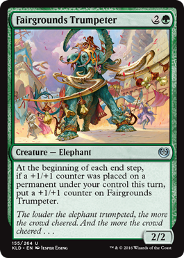 Fairgrounds Trumpeter (Kaladesh) Medium Play