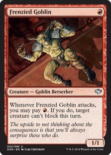 Frenzied Goblin (Duel Decks: Speed vs Cunning) Medium Play