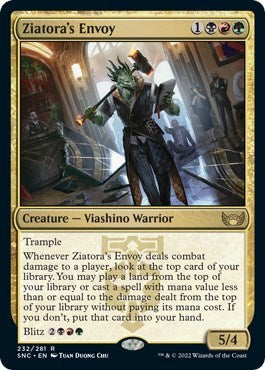 Ziatora's Envoy (Streets of New Capenna) Light Play