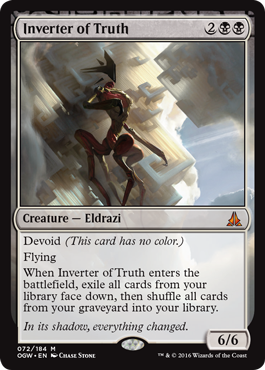 Inverter of Truth (Oath of the Gatewatch) Near Mint Foil
