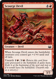 Scourge Devil (Modern Masters 2017) Near Mint Foil