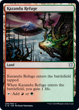 Kazandu Refuge (Commander 2019) Near Mint