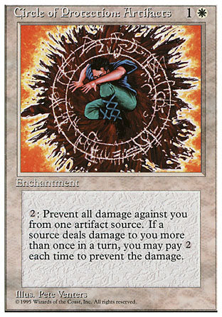 Circle of Protection: Artifacts (4th Edition) Medium Play