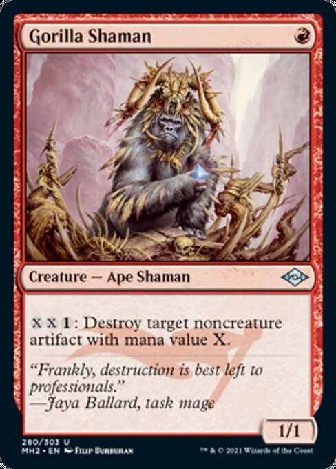 Gorilla Shaman (Modern Horizons 2) Medium Play