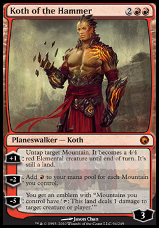 Koth of the Hammer (Scars of Mirrodin) Medium Play