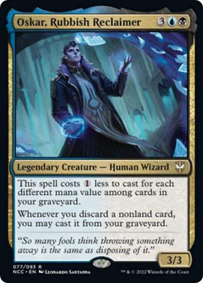 Oskar, Rubbish Reclaimer (Commander: Streets of New Capenna) Near Mint