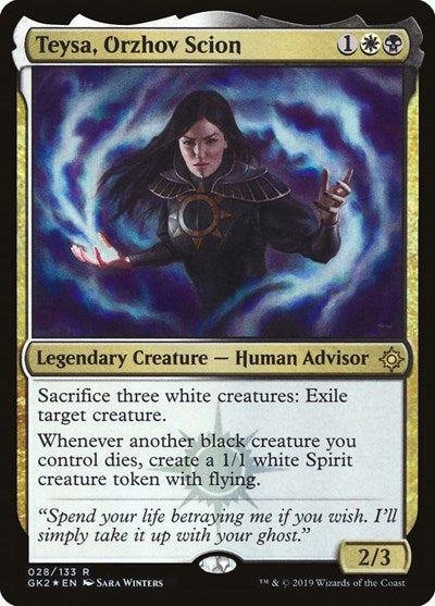 Teysa, Orzhov Scion (Ravnica Allegiance: Guild Kits) Light Play Foil