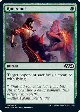 Run Afoul (Magic 2021 Core Set) Near Mint