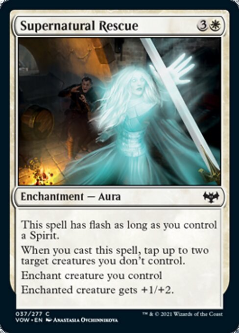 Supernatural Rescue (Innistrad: Crimson Vow) Medium Play