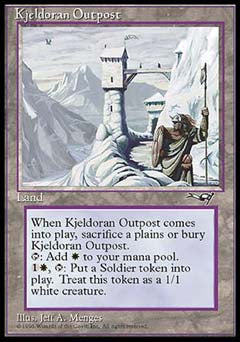 Kjeldoran Outpost (Alliances) Medium Play