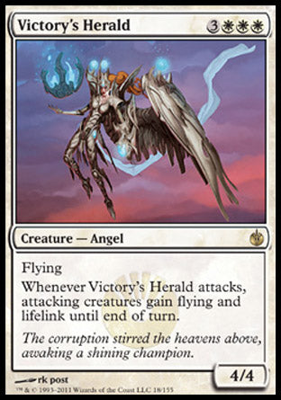 Victory's Herald (Mirrodin Besieged) Near Mint