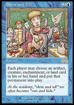 Show and Tell (Urza's Saga) Medium Play