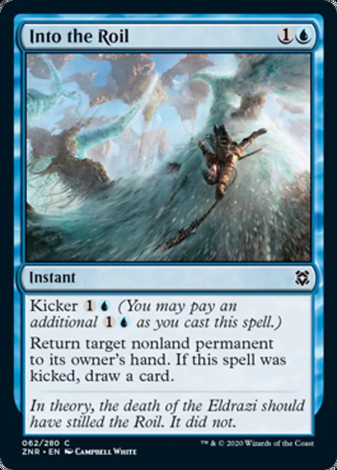 Into the Roil (Zendikar Rising) Medium Play