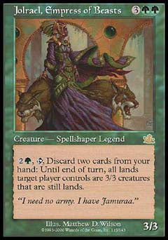 Jolrael, Empress of Beasts (Prophecy) Heavy Play