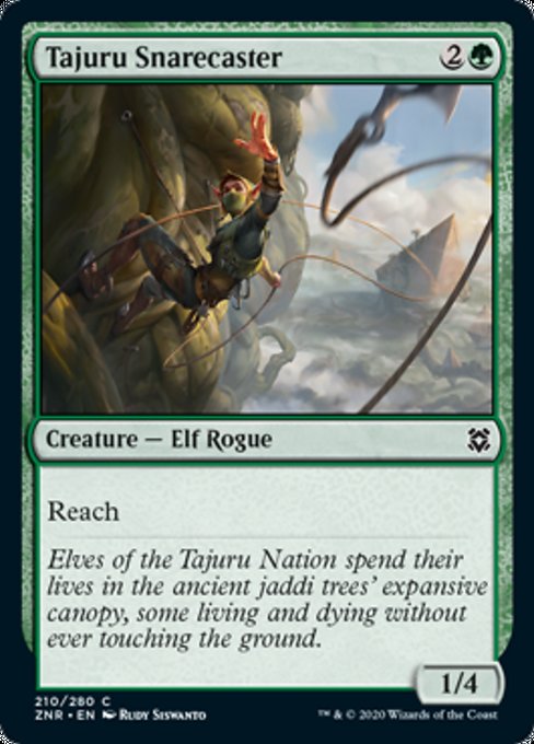 Tajuru Snarecaster (Zendikar Rising) Near Mint