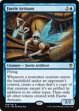 Faerie Artisans (Commander 2016 Edition) Medium Play
