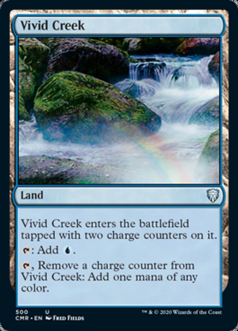 Vivid Creek (Commander 2020 Commander Legends) Near Mint