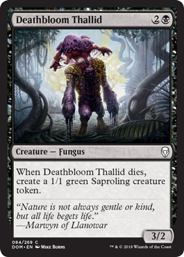 Deathbloom Thallid (Dominaria) Near Mint Foil