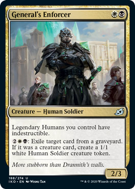 General's Enforcer (Ikoria: Lair of Behemoths) Medium Play Foil