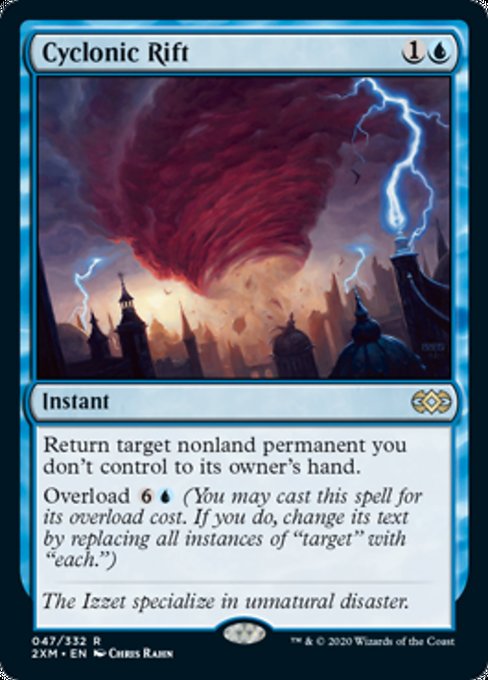 Cyclonic Rift (Double Masters) Near Mint Foil