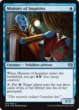 Minister of Inquiries (Kaladesh) Medium Play