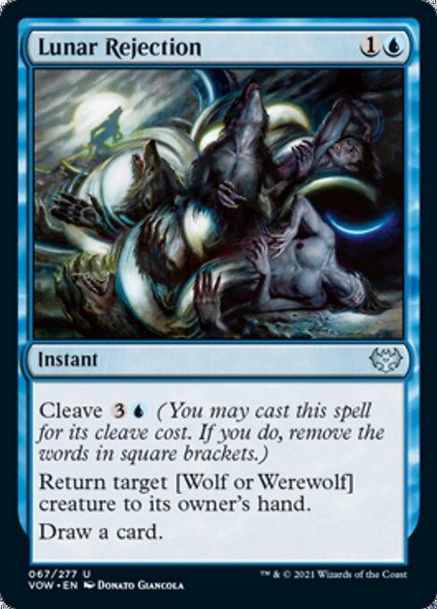 Lunar Rejection (Innistrad: Crimson Vow) Light Play