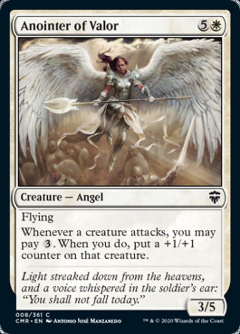 Anointer of Valor (Commander Legends) Medium Play