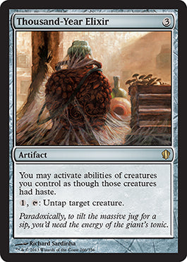 Thousand-Year Elixir (Commander 2013 Edition) Medium Play