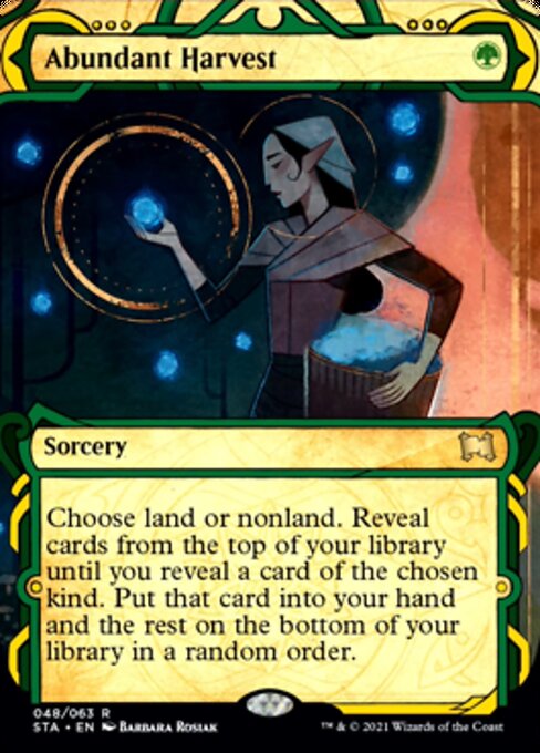 Abundant Harvest (Strixhaven Mystical Archive) Near Mint Foil