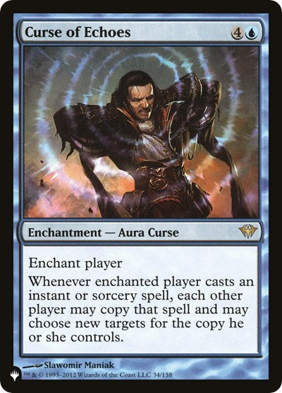 Curse of Echoes (The List) Near Mint