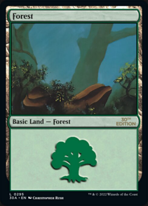 Forest (295) (30th Anniversary Edition) Near Mint