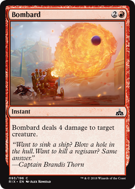 Bombard (Rivals of Ixalan) Near Mint