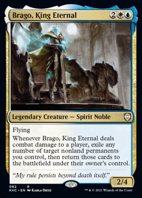 Brago, King Eternal (Commander 2021 Kaldheim) Near Mint