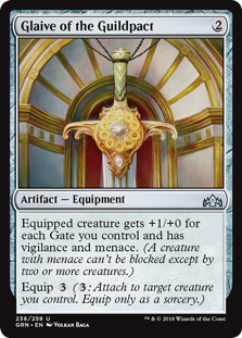 Glaive of the Guildpact (Guilds of Ravnica) Near Mint