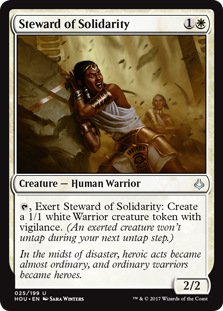 Steward of Solidarity (Hour of Devastation) Medium Play
