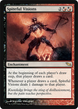 Spiteful Visions (Shadowmoor) Medium Play