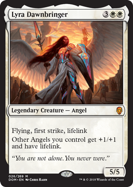 Lyra Dawnbringer (Dominaria) Medium Play