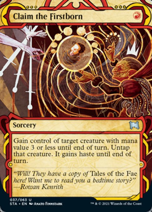 Claim the Firstborn (Strixhaven Mystical Archive) Near Mint