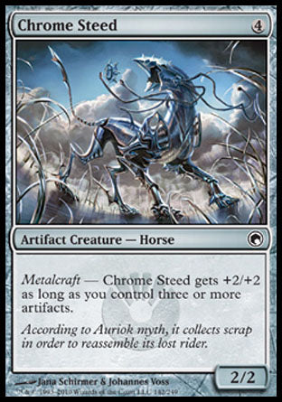 Chrome Steed (Scars of Mirrodin) Near Mint