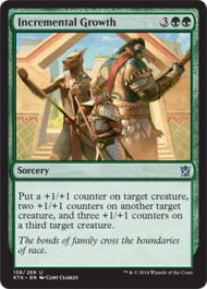 Incremental Growth (Khans of Tarkir) Near Mint