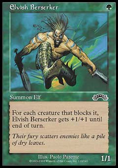 Elvish Berserker (Exodus) Near Mint