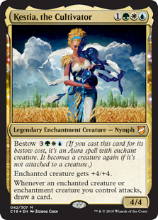 Kestia, the Cultivator (Commander 2018) Near Mint Foil