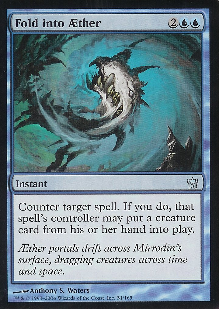 Fold into Aether (Fifth Dawn) Medium Play Foil