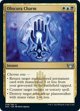 Obscura Charm (Streets of New Capenna) Near Mint