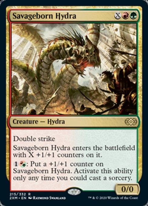 Savageborn Hydra (Double Masters) Near Mint